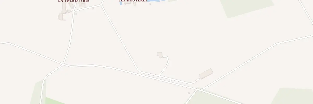 Plan du 5000 La Talboterie à Oyré