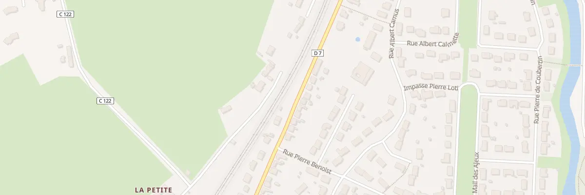 Plan du 46 Rue Marceau à La Ferté-Bernard
