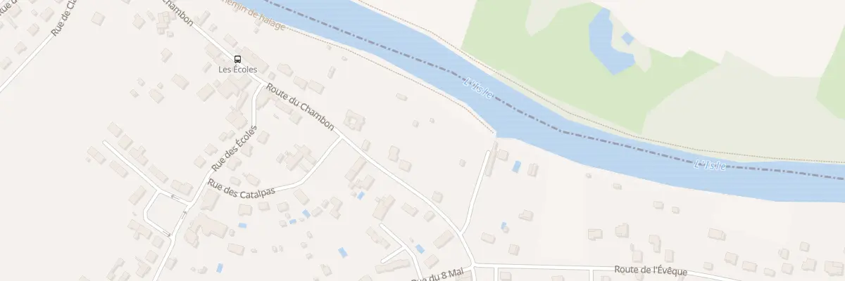 Plan du 16 Rte du Chambon à Marsac-sur-l’Isle