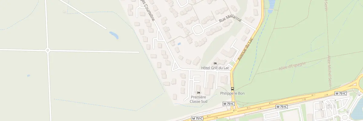 Plan du 50 Rue Georges Courteline à Joué-lès-Tours