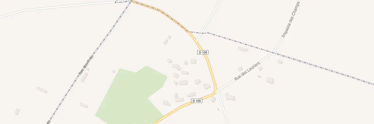 Plan du 1043 Rte du Chateau à Cleuville