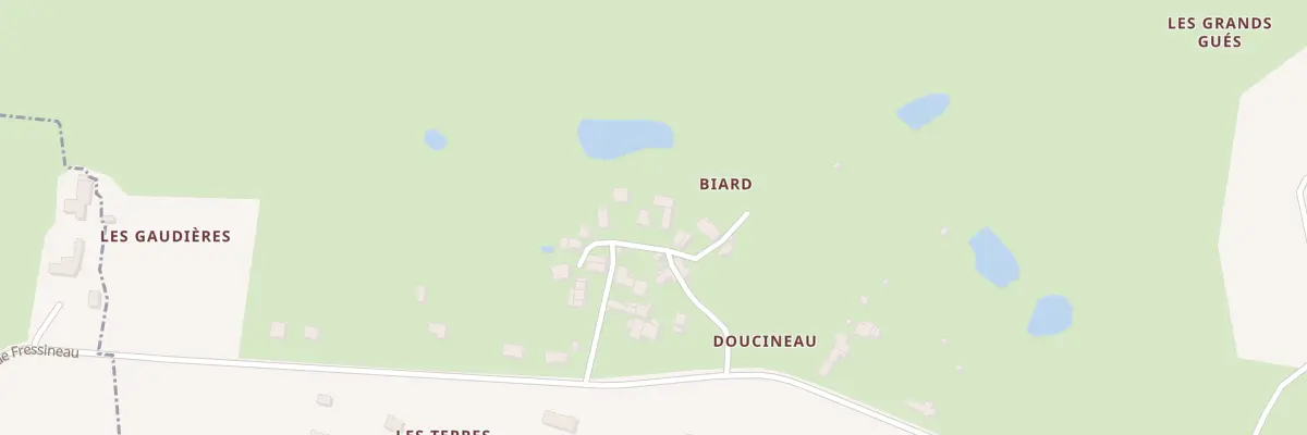 Plan du 5207 Biard à Chenevelles