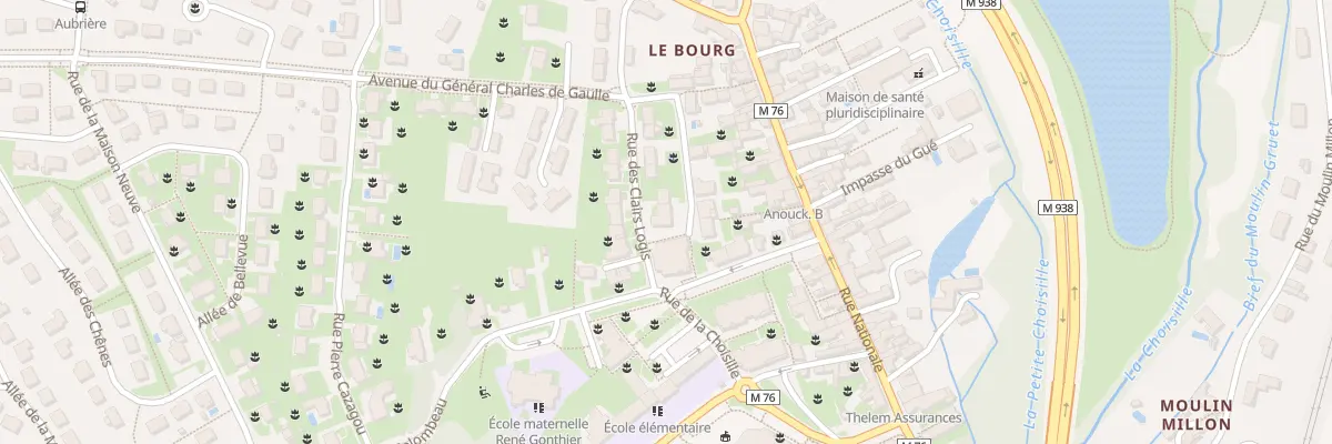 Plan du 16 Rue des Clairs Logis à La Membrolle-sur-Choisille