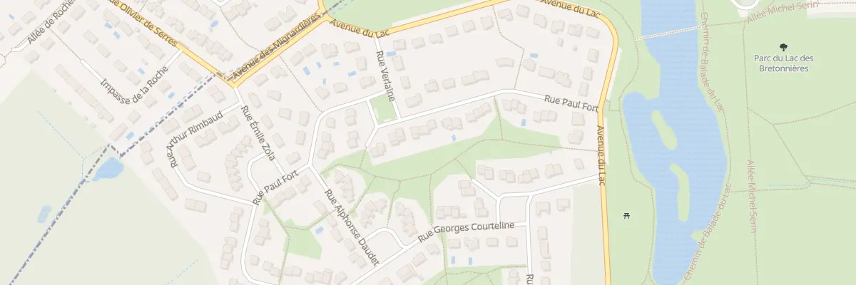 Plan du 28 Rue Paul Fort à Joué-lès-Tours