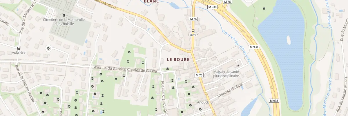 Plan du 48 Rue Nationale à La Membrolle-sur-Choisille