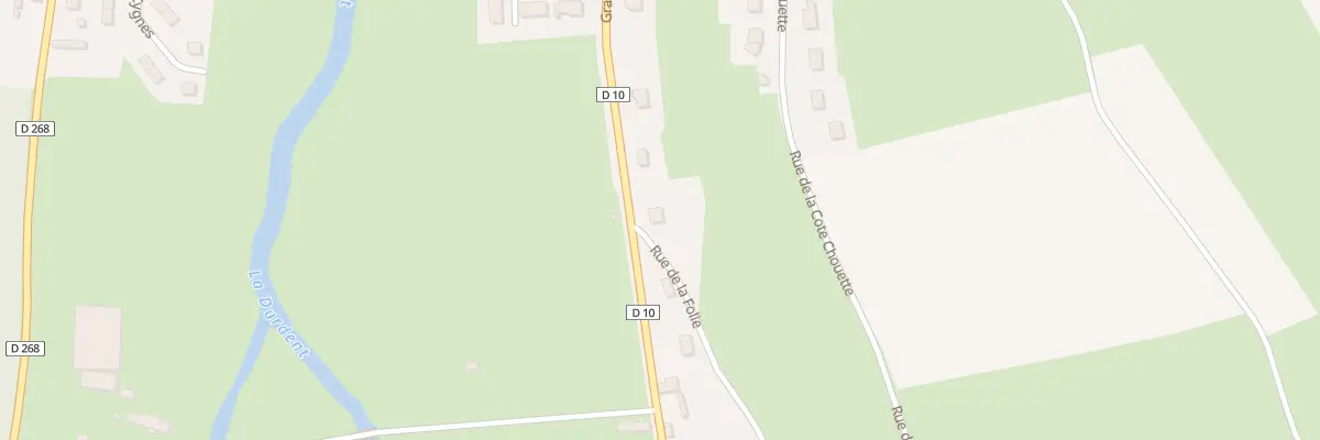 Plan du 1 Rue de la Folie à Vittefleur