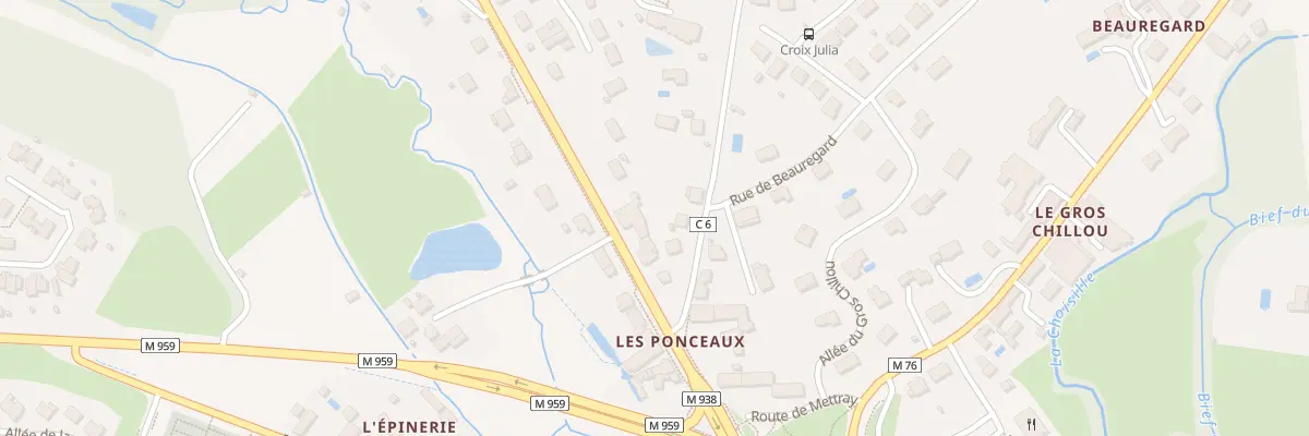 Plan du 5 Rte du Mans à La Membrolle-sur-Choisille