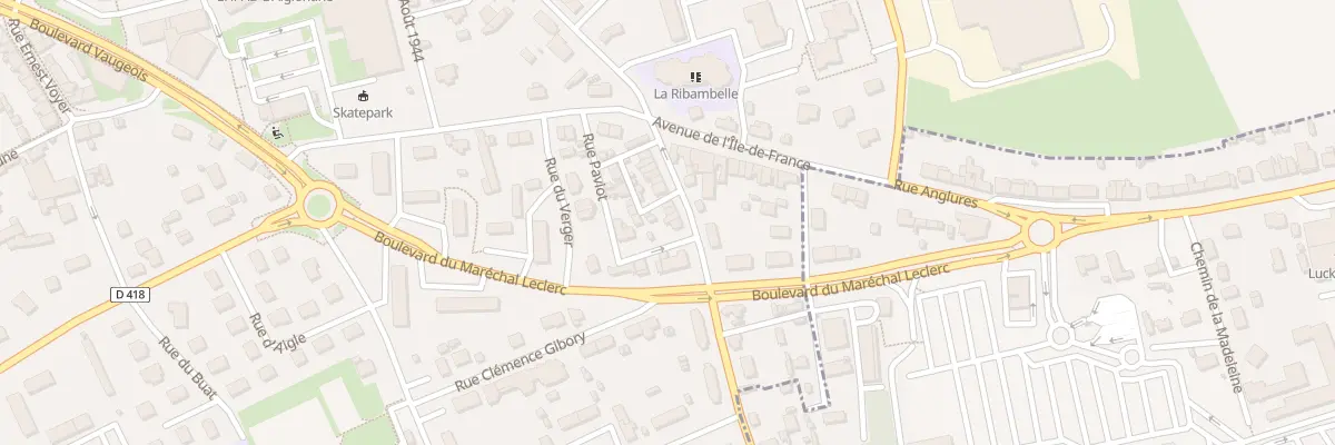 Plan du 20 Rue de Chennebrun à L’Aigle