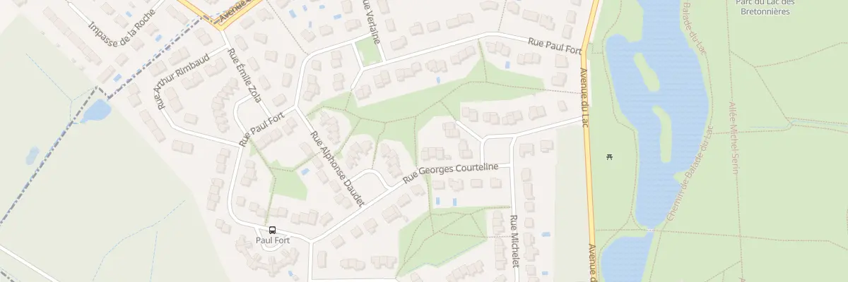 Plan du 31 Rue Georges Courteline à Joué-lès-Tours