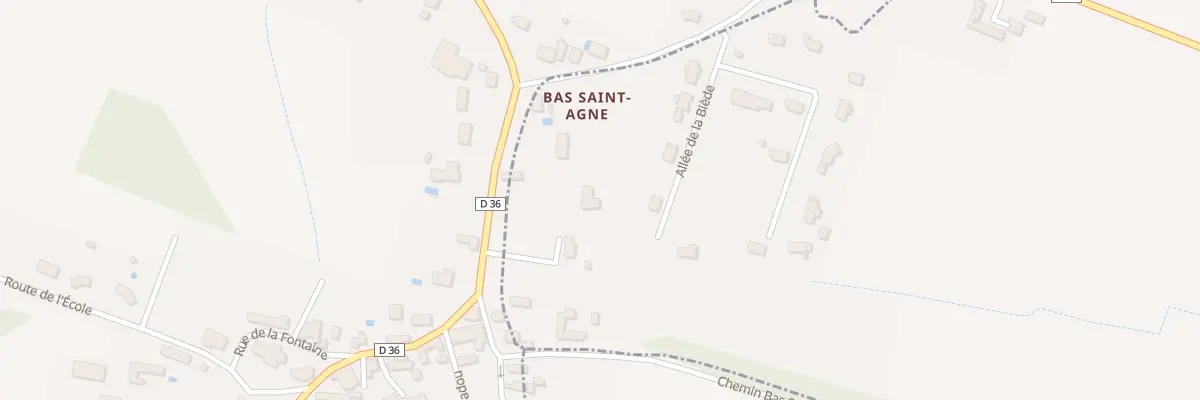 Plan du 142 Bas-Saint Agne à Varennes