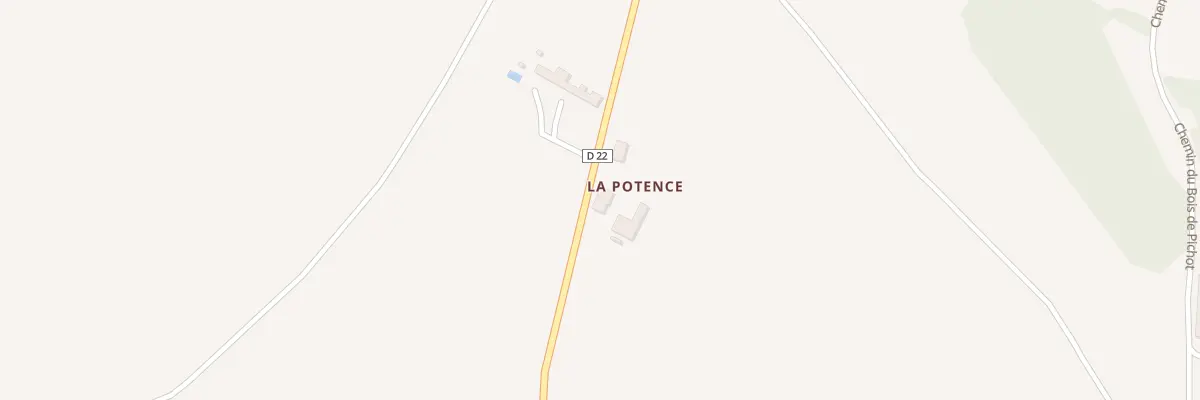 Plan du 137 Le Montet Est à Faux-en-Périgord