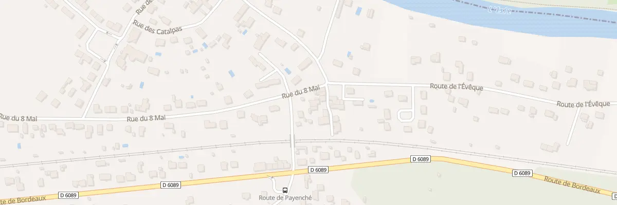 Plan du 6 Imp de l’Evêque à Marsac-sur-l’Isle