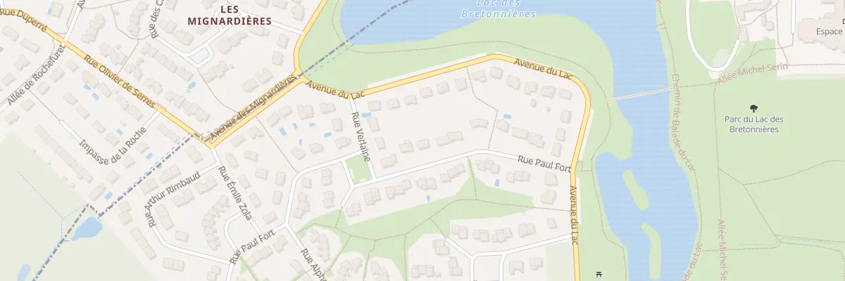 Plan du 15 Rue Paul Fort à Joué-lès-Tours