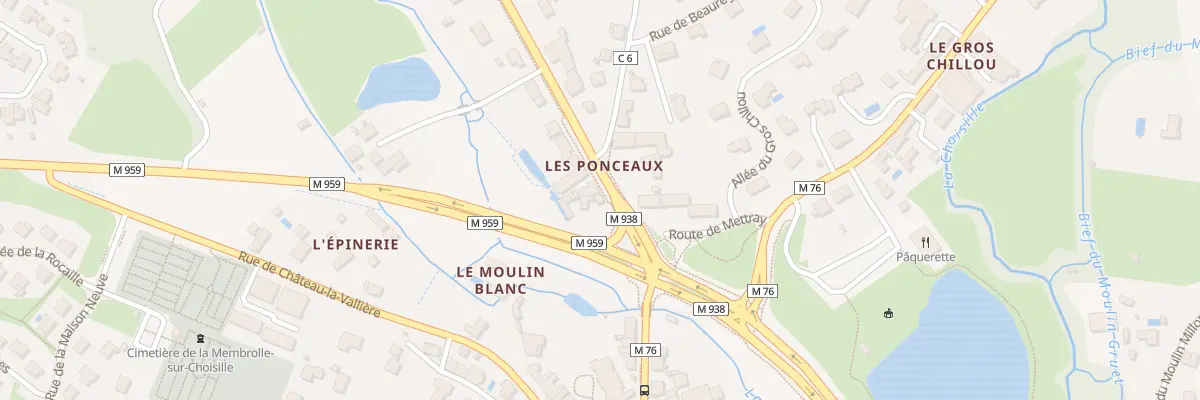 Plan du 4 Rte du Mans à La Membrolle-sur-Choisille