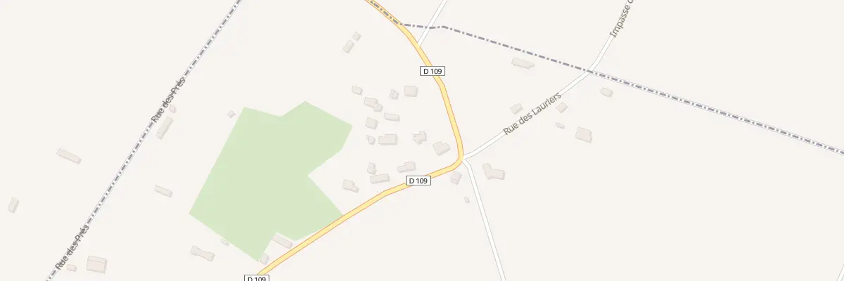 Plan du 847 Rte du Chateau à Cleuville