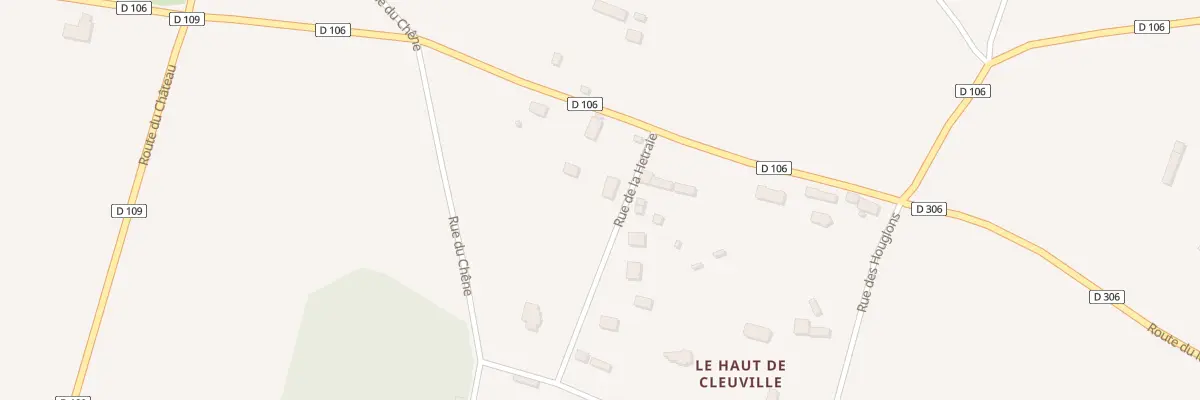 Plan du 68 Rue de la Hetraie à Cleuville