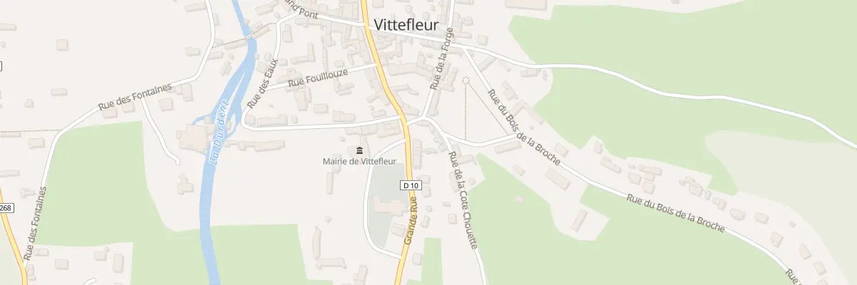 Plan du 20 Grande-rue à Vittefleur