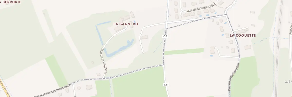 Plan du 5062 La Gagnerie à Mettray