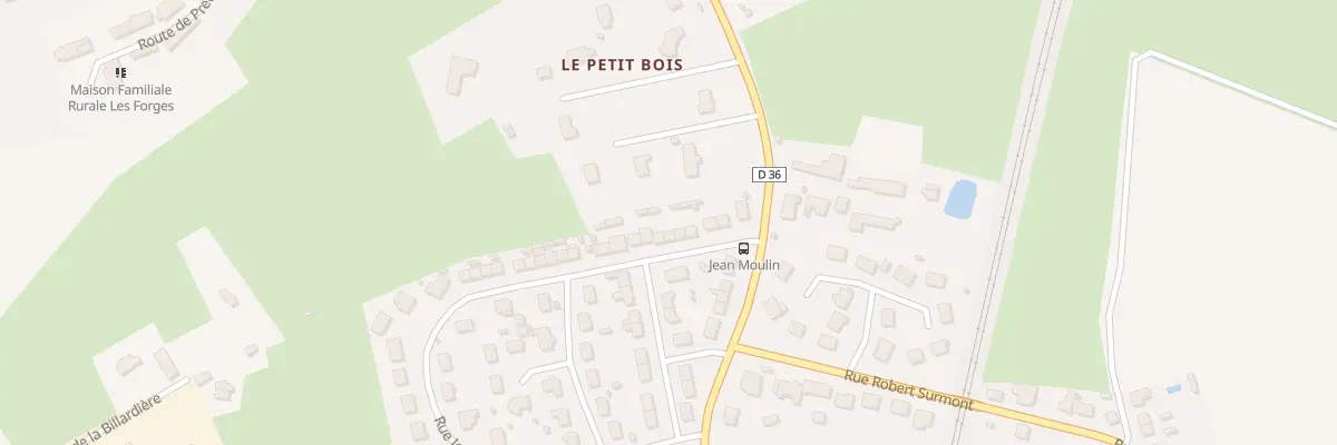 Plan du 10 Rue Jean Moulin à La Ferté-Bernard