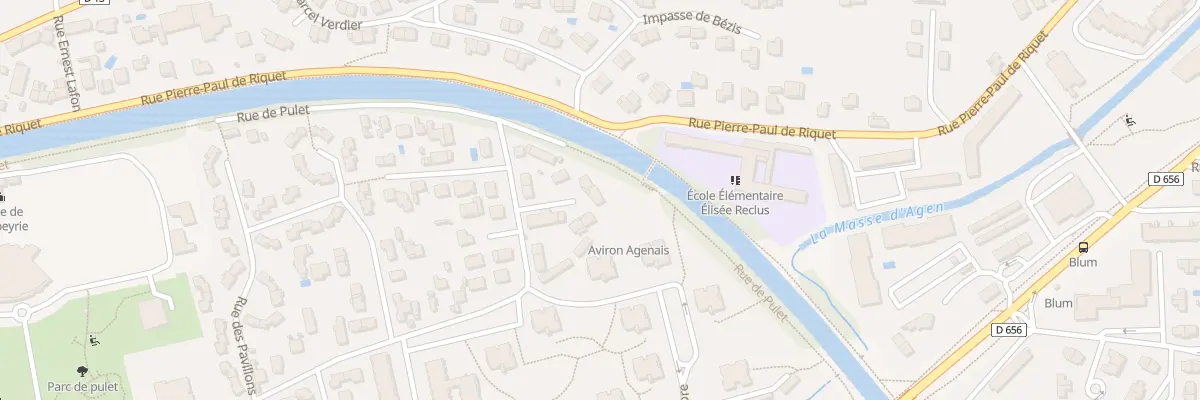 Plan du 60C Rue de Mamène à Agen
