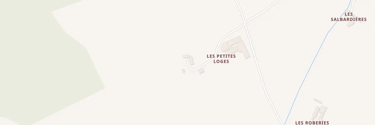 Plan du 2 Les Petites Loges à Senillé-Saint-Sauveur