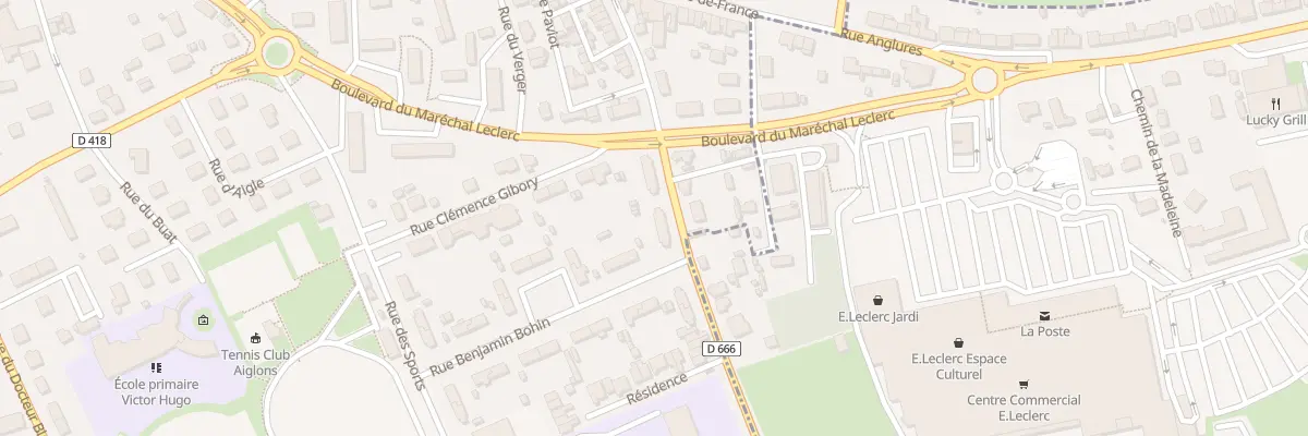 Plan du 28 Rue de Chennebrun à L’Aigle