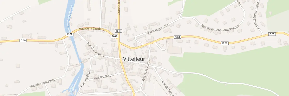 Plan du 14 Rue de la Forge à Vittefleur