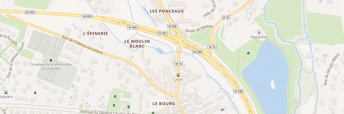 Plan du 58 Rue Nationale à La Membrolle-sur-Choisille