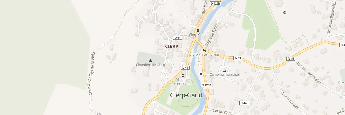 Plan du 6 Rue de l’Eglise à Cierp-Gaud
