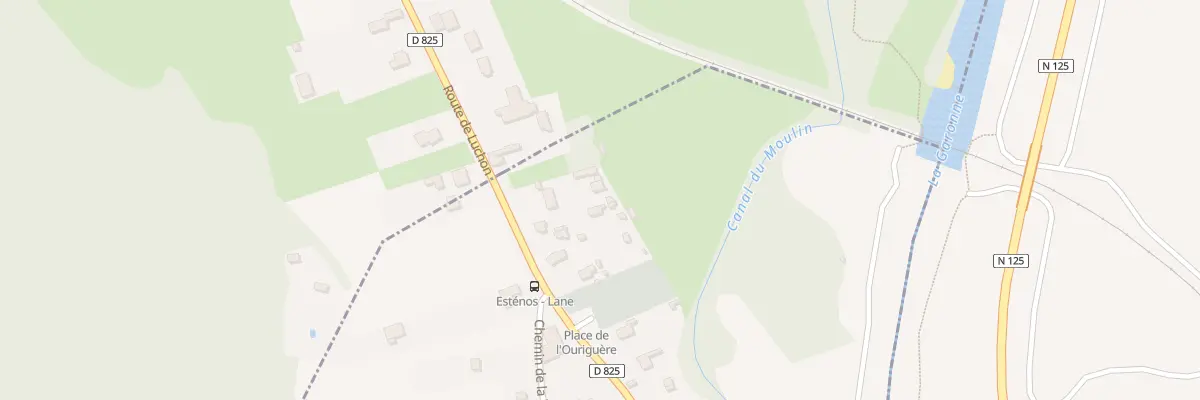 Plan du 4B Rte de Luchon à Esténos