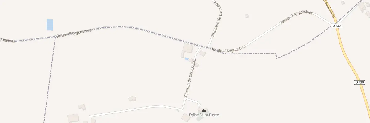 Plan du 28 Che de Sénézelles à Pailloles