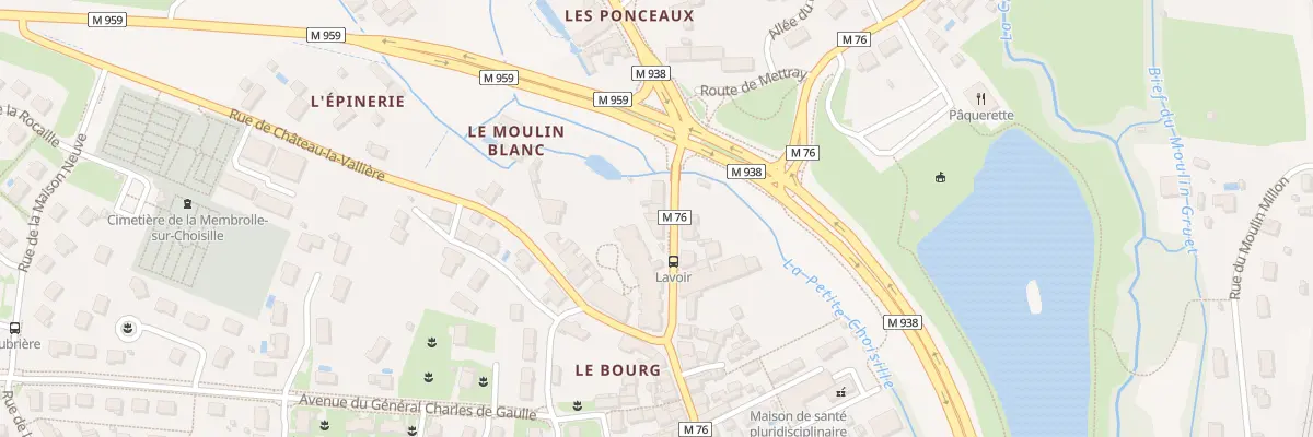 Plan du 54 Rue Nationale à La Membrolle-sur-Choisille