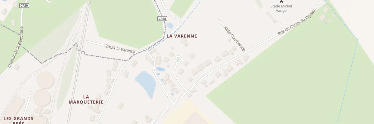 Plan du 5 Rue de la Marqueterie à Villeperdue