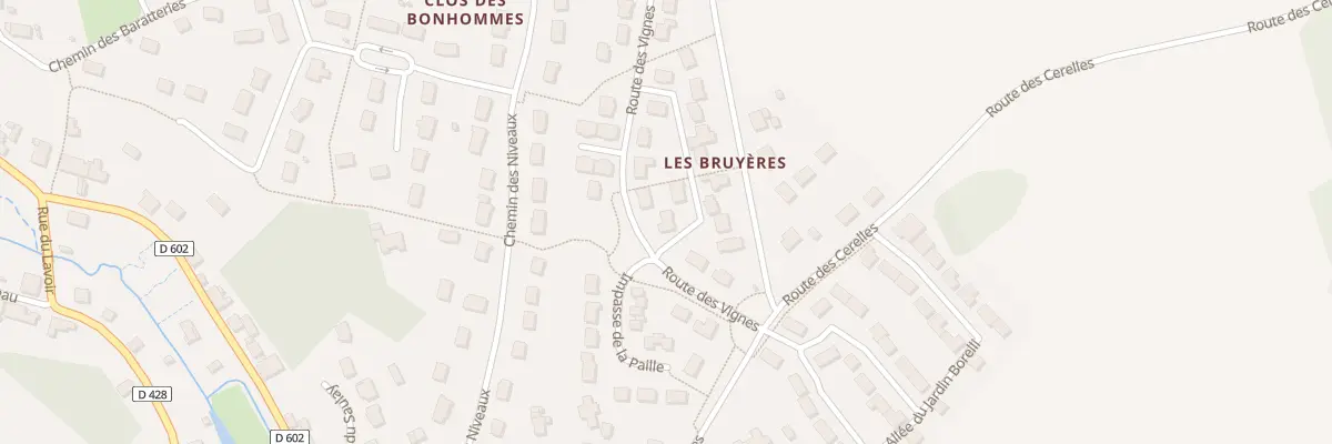 Plan du 1 All des Rosiers à Saint-Antoine-du-Rocher