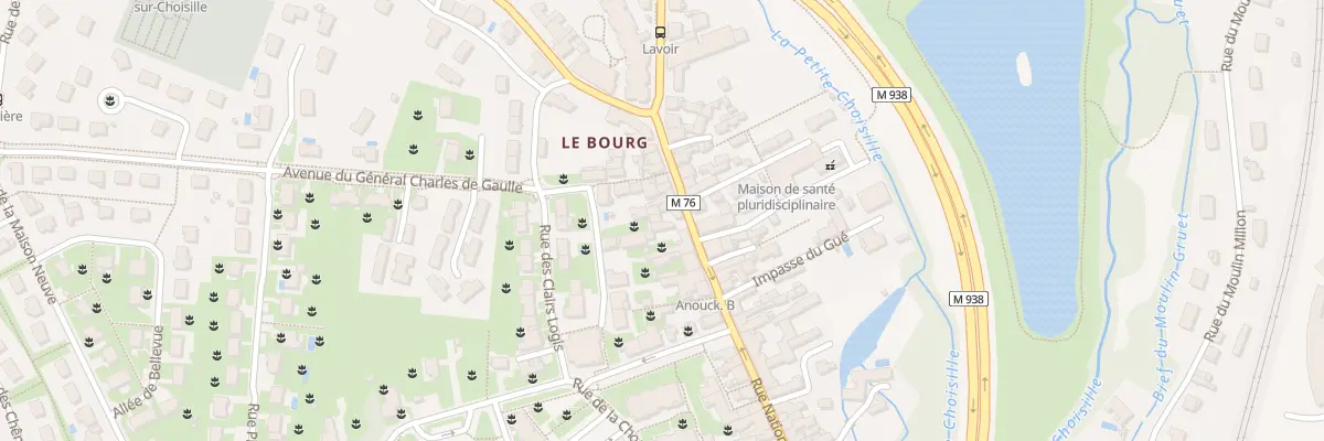 Plan du 32 Rue Nationale à La Membrolle-sur-Choisille
