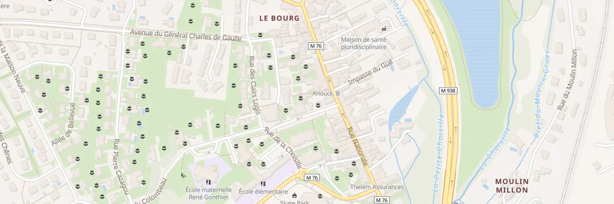 Plan du 5 Rue du Colombeau à La Membrolle-sur-Choisille
