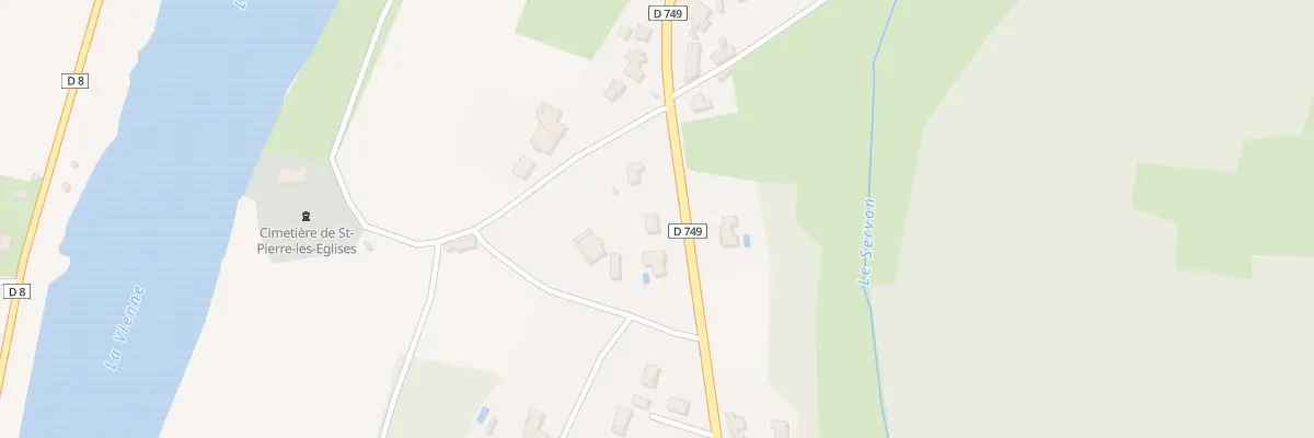 Plan du 60 Rue de Lussac à Chauvigny