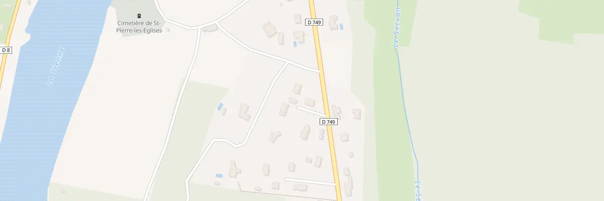 Plan du 70 Rue de Lussac à Chauvigny