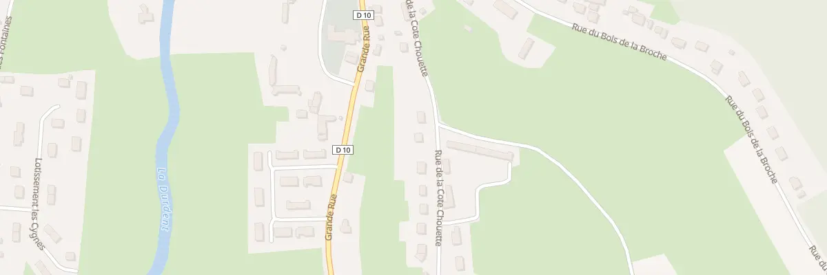 Plan du 8 Rue de la Cote Chouette à Vittefleur