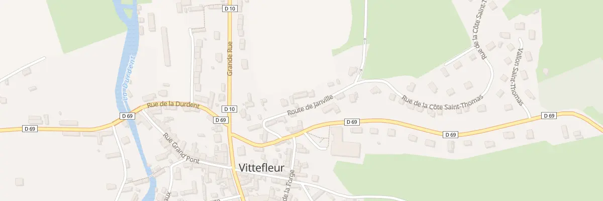 Plan du 11 Rte de Janville à Vittefleur