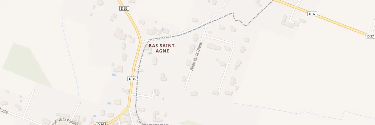 Plan du 147 Bas-Saint Agne à Varennes