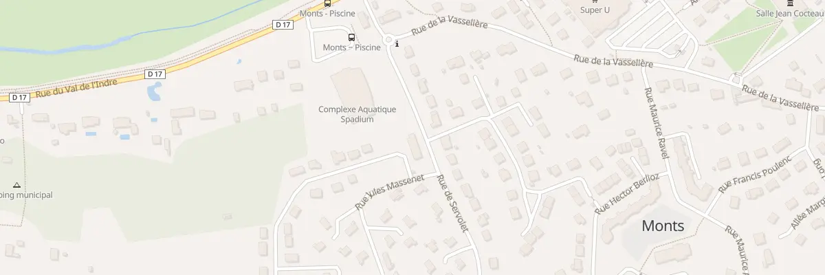 Plan du 12 Rue du Servolet à Monts