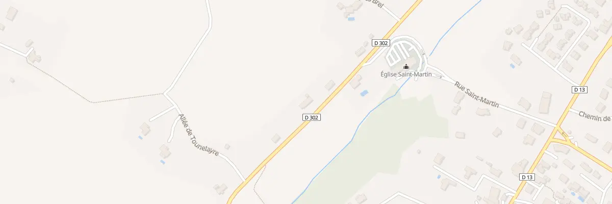 Plan du 4095 Av du Vallon de Verone à Foulayronnes