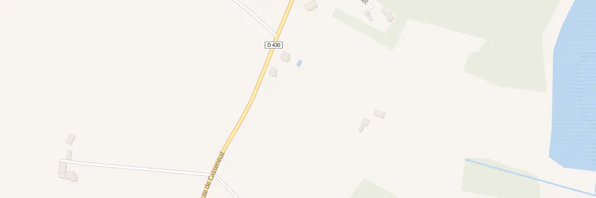 Plan du 965 Rte de Casseneuil à Pailloles