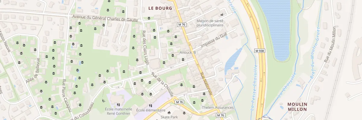 Plan du 1B Rue du Colombeau à La Membrolle-sur-Choisille