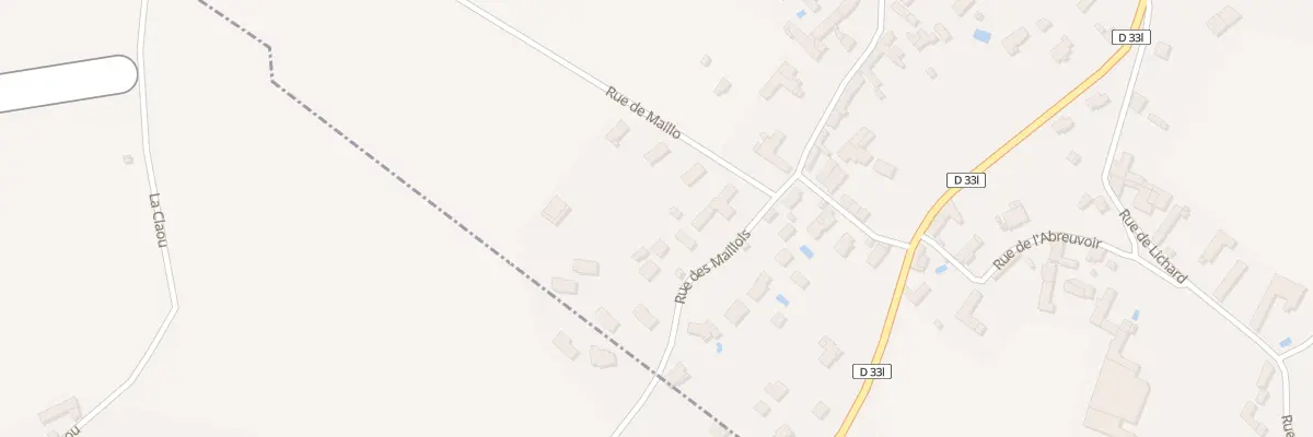 Plan du 6 Rue des Maillols à Ardiège