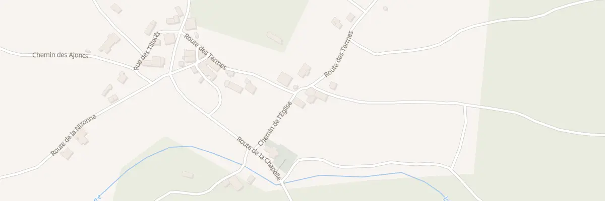 Plan du 222 Rte des Termes à Saint-Front-sur-Nizonne