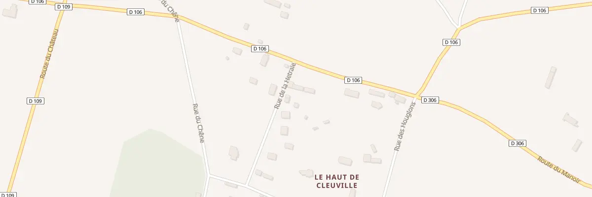 Plan du 69 Rue de la Hetraie à Cleuville
