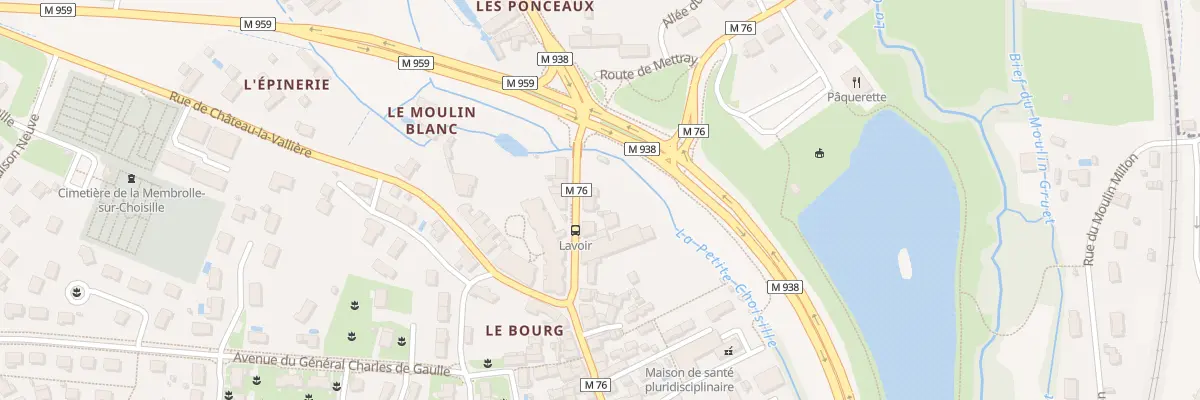 Plan du 85 Rue Nationale à La Membrolle-sur-Choisille