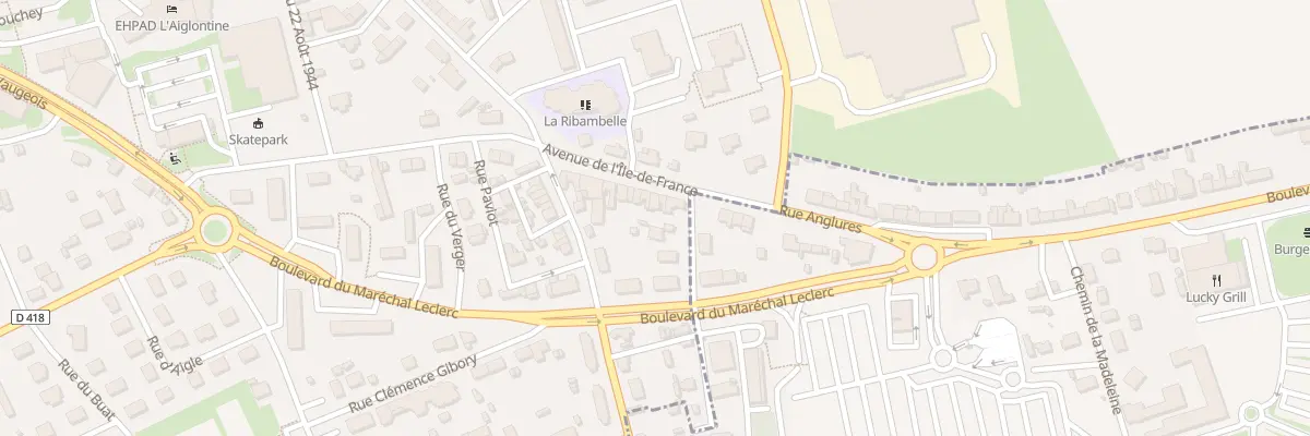 Plan du 52 Av Ile de France à L’Aigle